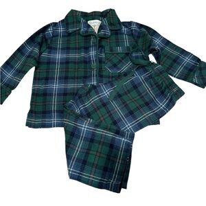 Pajamagram Classic Green and Blue Plaid Pajama Set